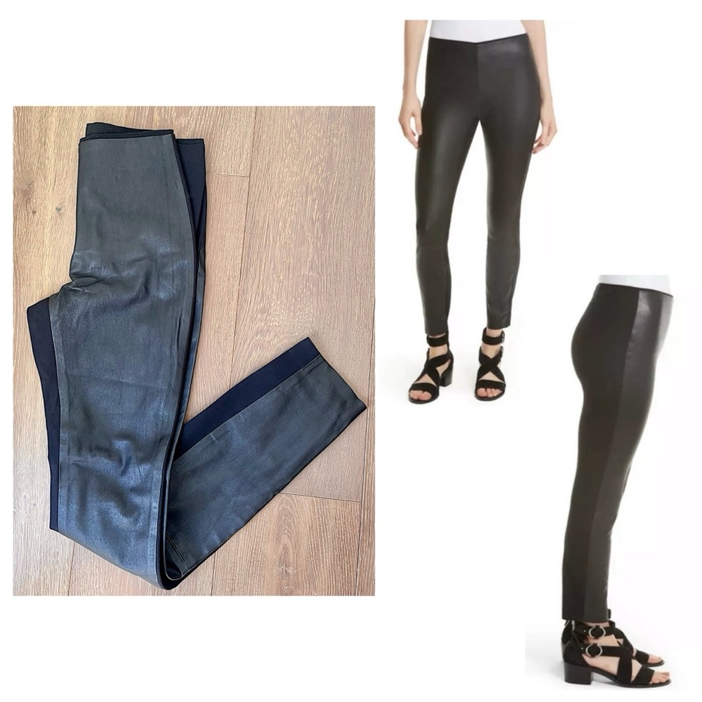 rag & bone | Josephine leggings - front lamb leather pull-on legging